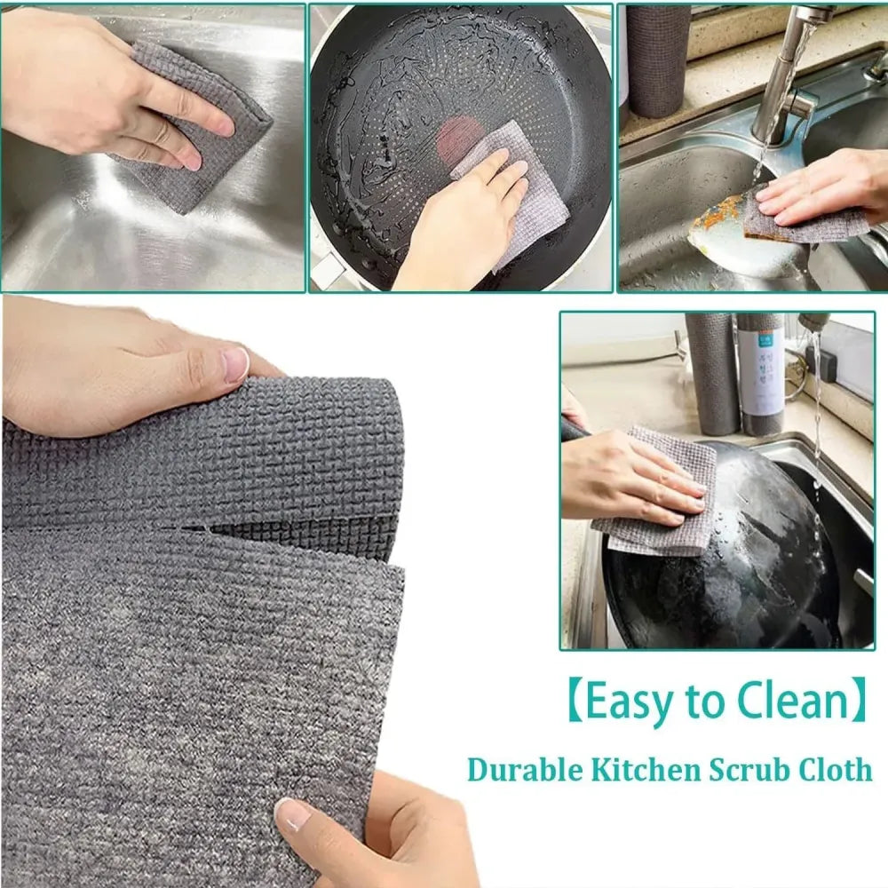 Eco-friendly microfiber scrub cloths - home improvement