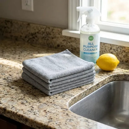 Eco-friendly microfiber scrub cloths - home improvement
