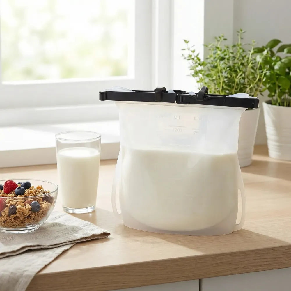 Eco-friendly silicone storage bags - home & kitchen
