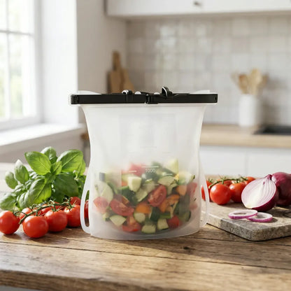 Eco-friendly silicone storage bags - home & kitchen