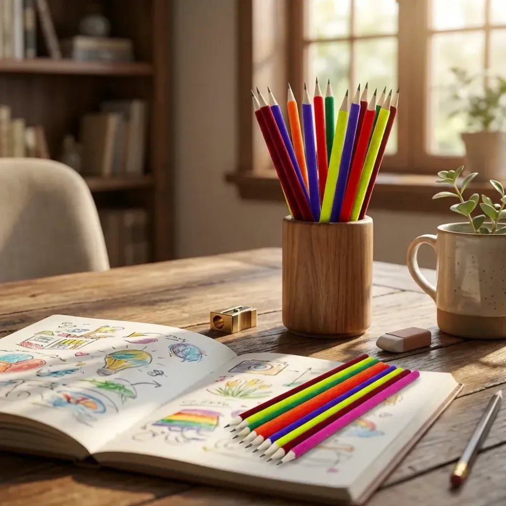 Eco-friendly velvet pencils - office