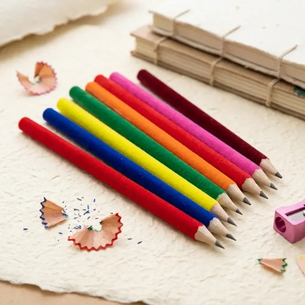 Eco-friendly velvet pencils - office