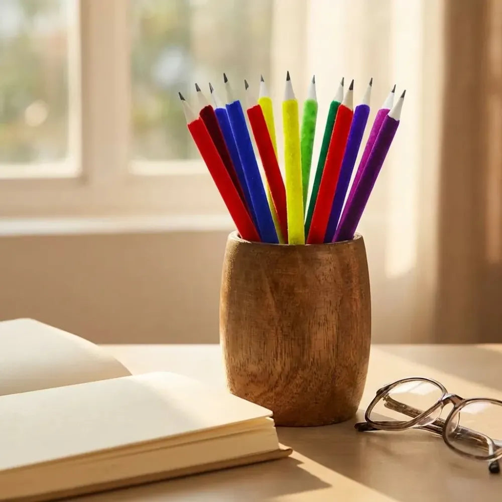 Eco-friendly velvet pencils - office