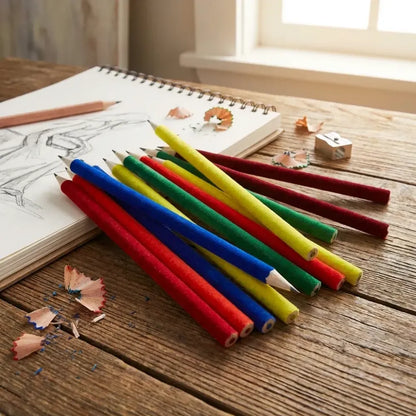 Eco-friendly velvet pencils - office