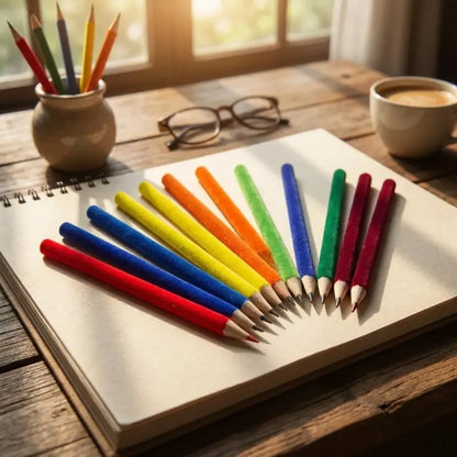 Eco-friendly velvet pencils - office