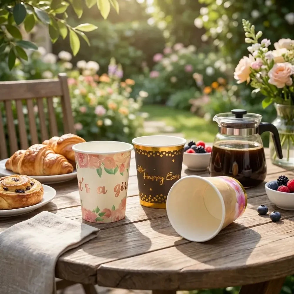 Eco paper cups (3-pack) - kitchen tool