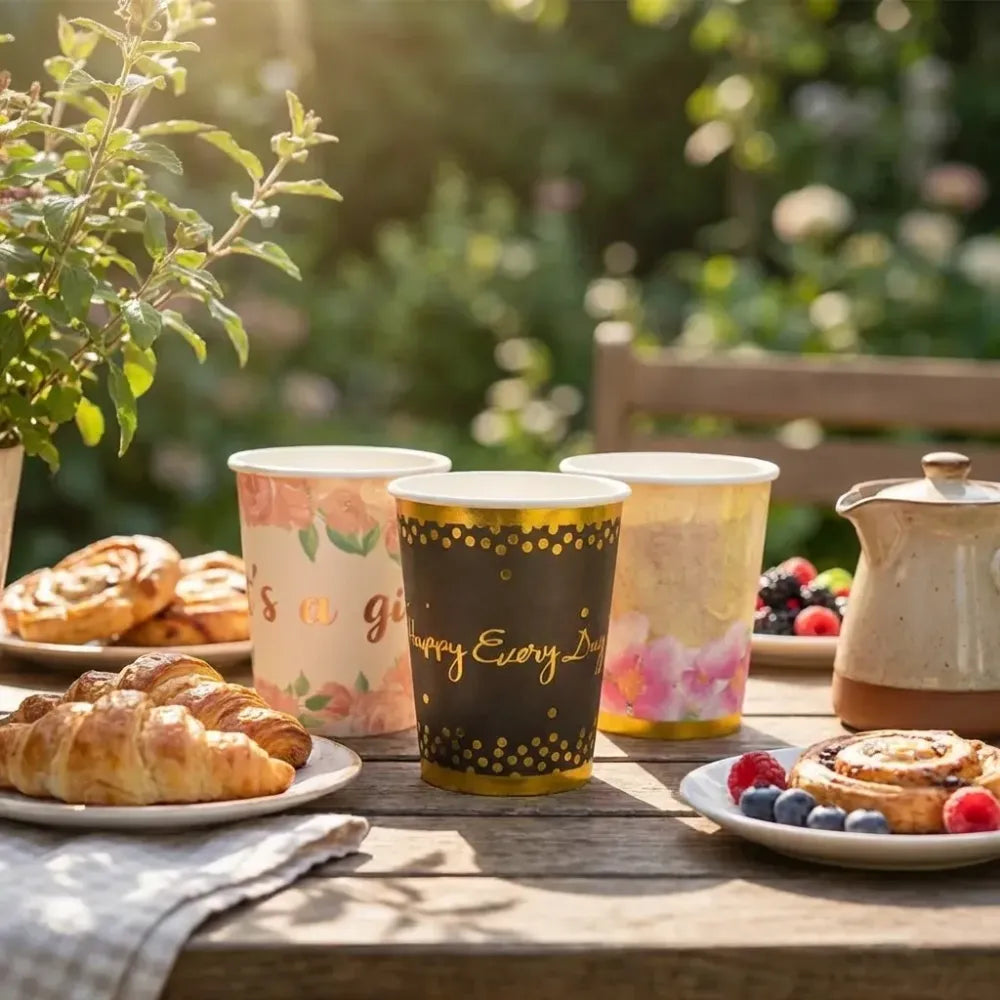 Eco paper cups (3-pack) - kitchen tool