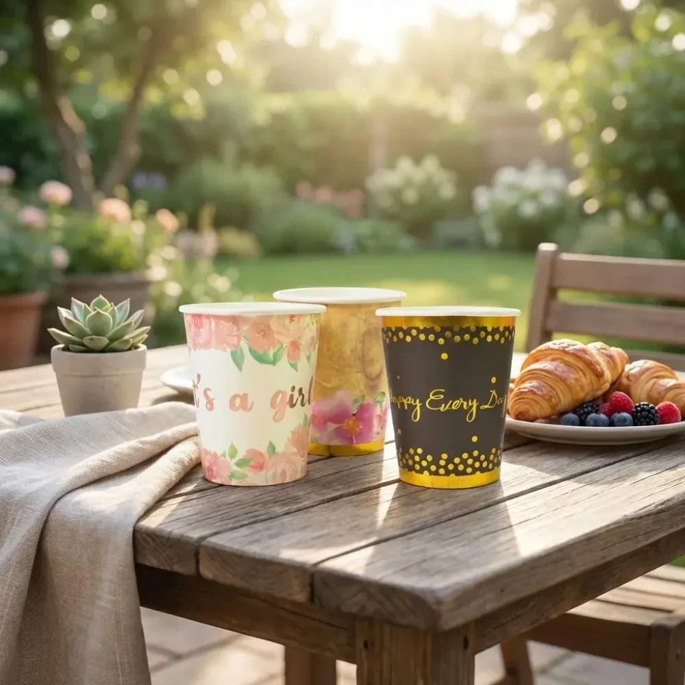 Eco paper cups (3-pack) - kitchen tool