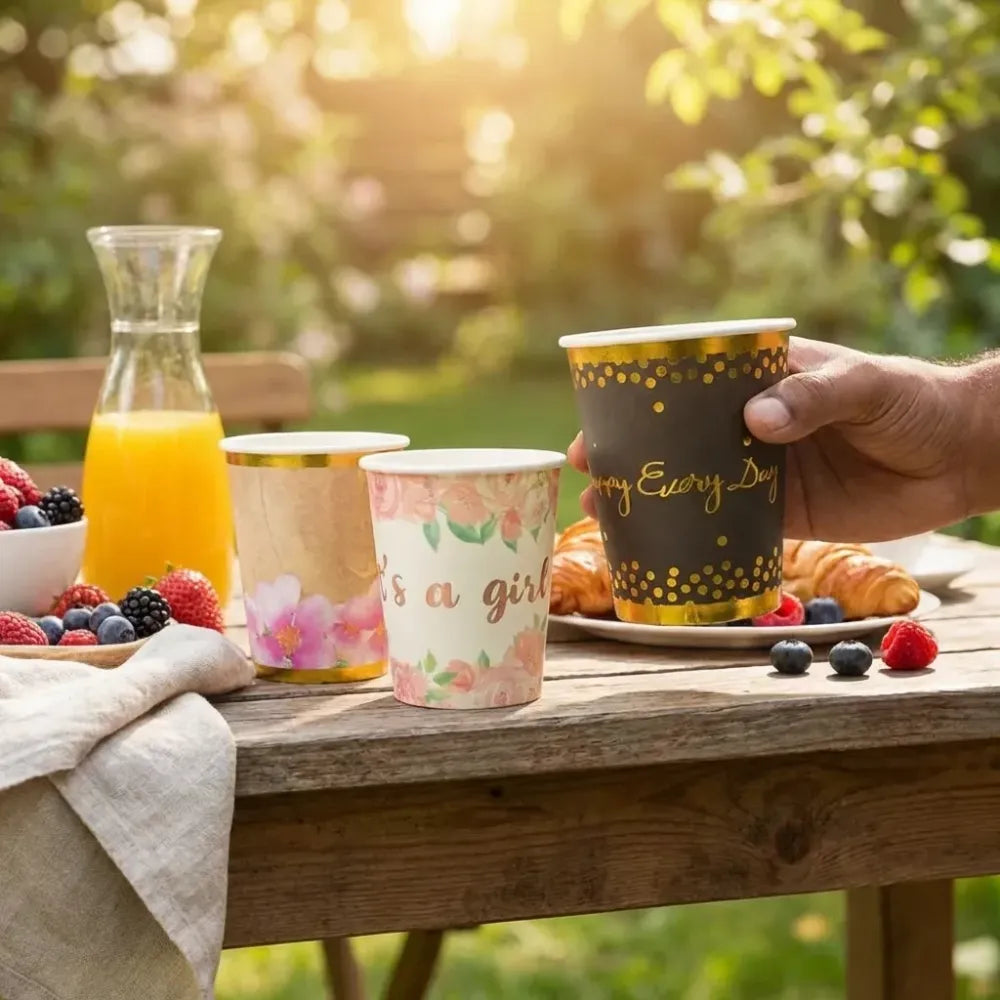 Eco paper cups (3-pack) - kitchen tool