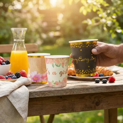Eco paper cups (3-pack) - kitchen tool
