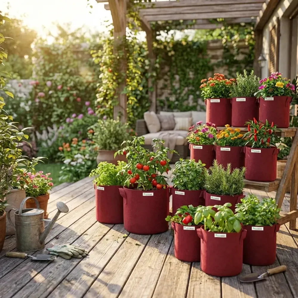 Eco tulsi grow bag - potential heroes
