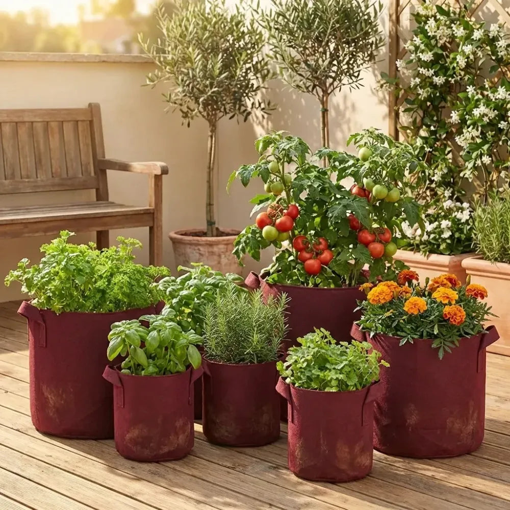 Eco tulsi grow bag - potential heroes
