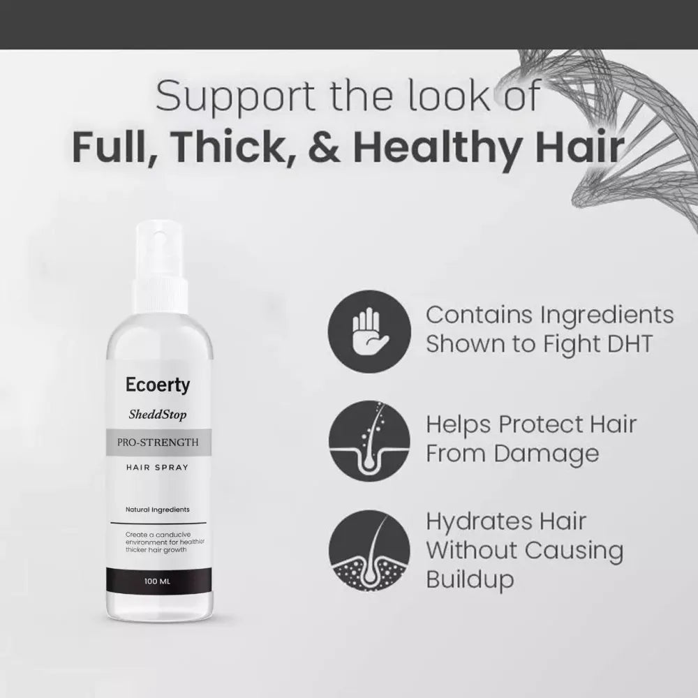 Ecoerty sheddstop hair spray - care