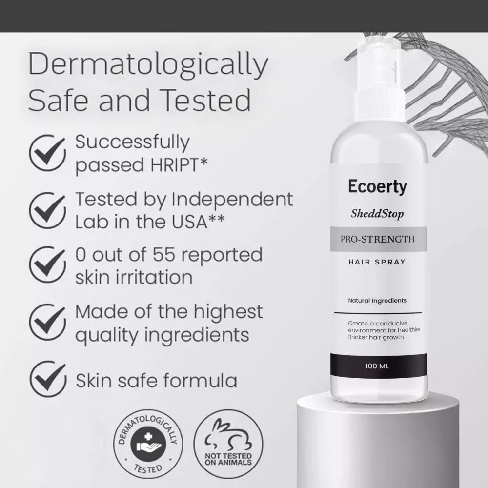 Ecoerty sheddstop hair spray - care