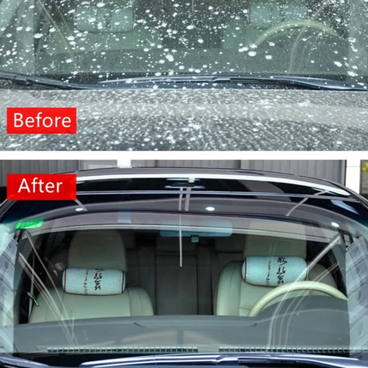 Effervescent car wiper cleaner - automotive