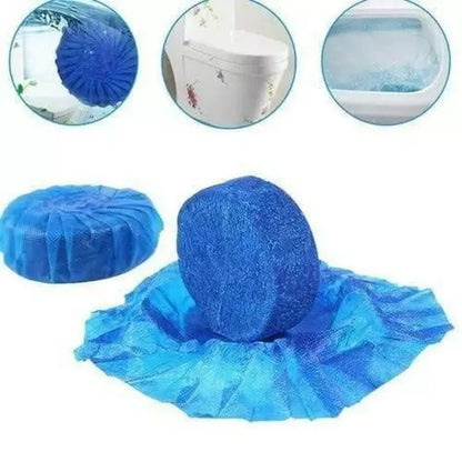 Effervescent toilet cleaning tablets - home essentials