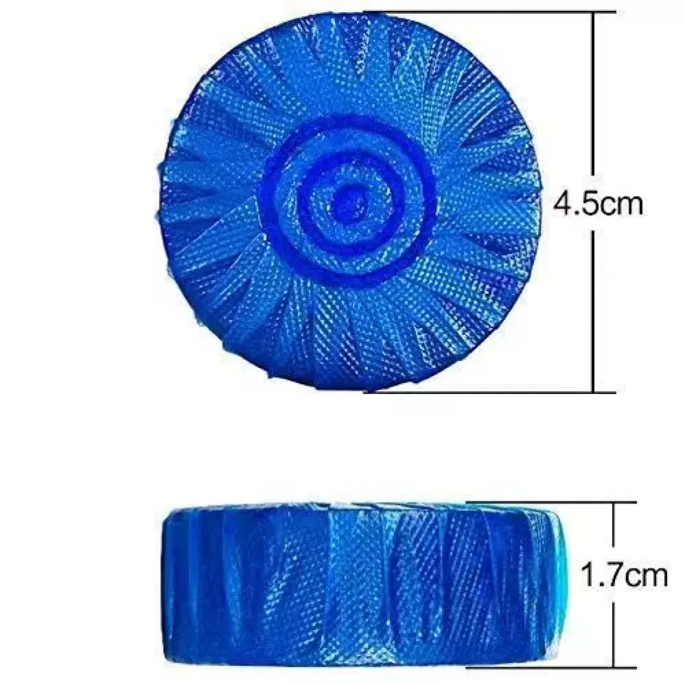 Effervescent toilet cleaning tablets