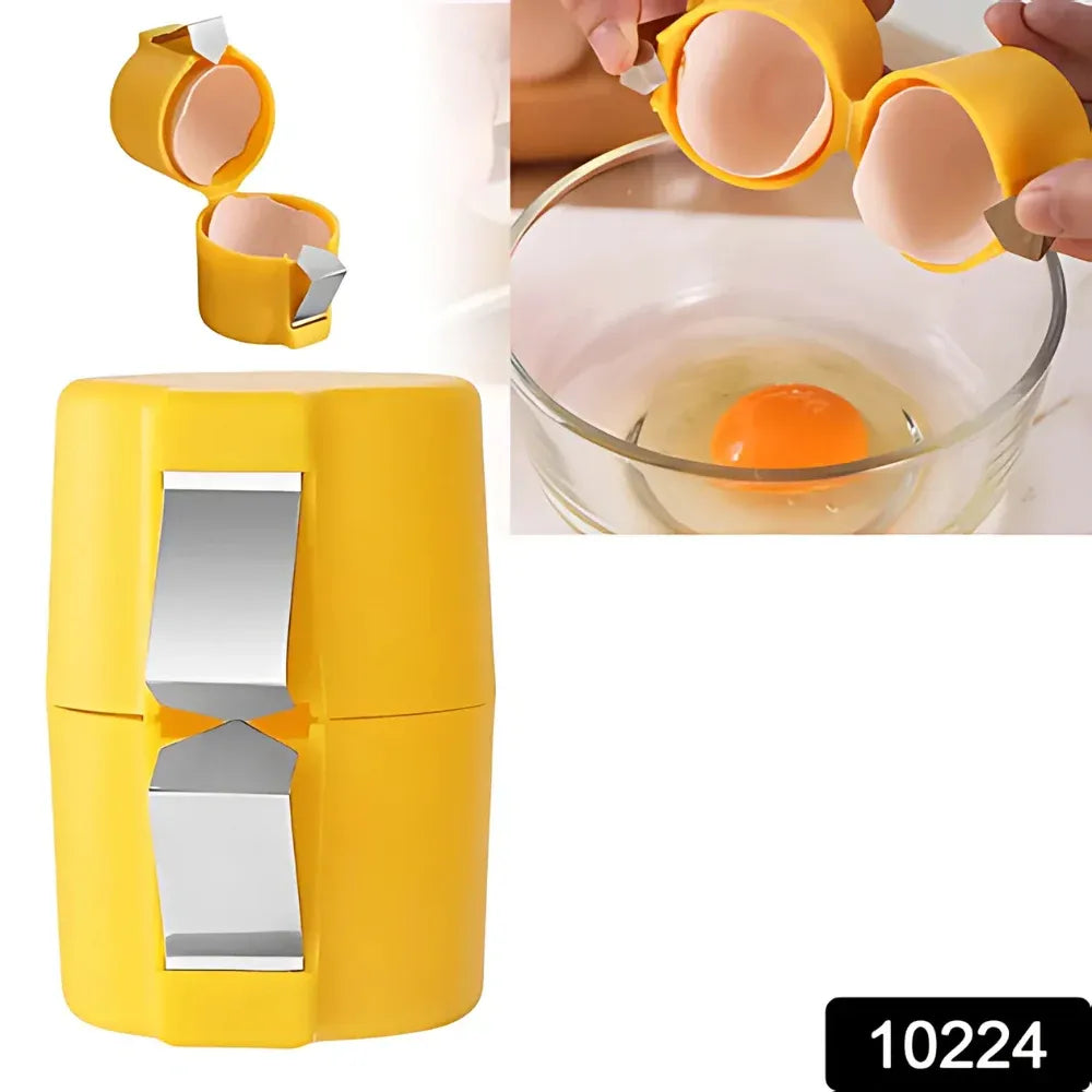 Effortless egg cracker & separator - home kitchen
