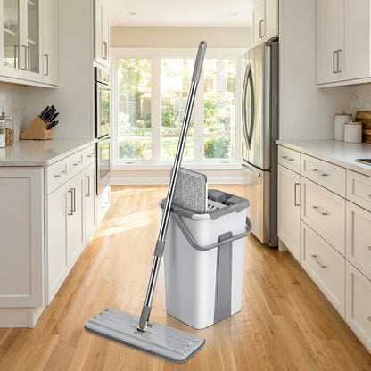 Effortless flat mop set - home improvement