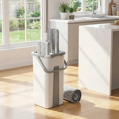 Effortless flat mop set - home improvement