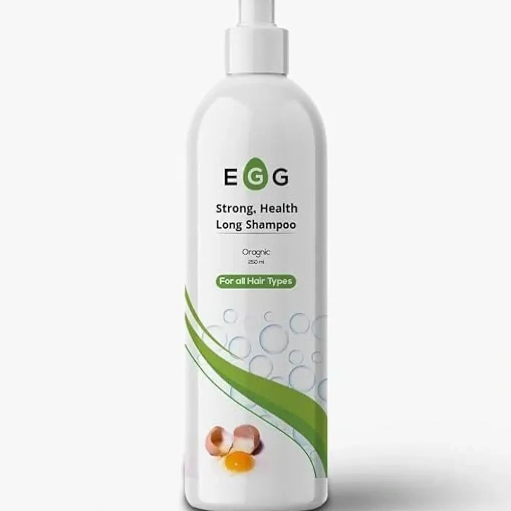 Egg protein hair shampoo