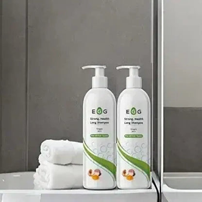 Egg protein hair shampoo