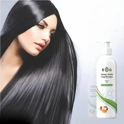 Egg protein hair shampoo