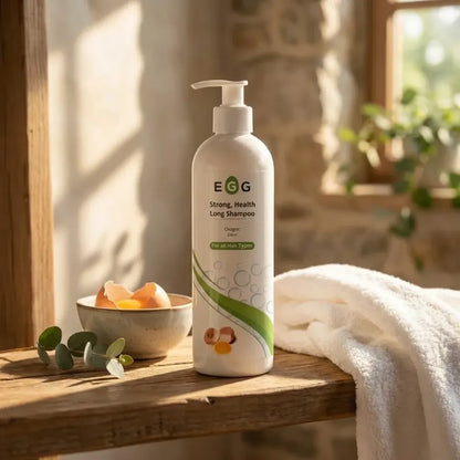 Egg protein hair shampoo