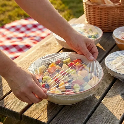 Elastic food storage covers - home essentials