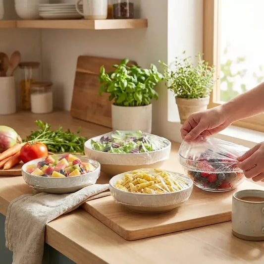 Elastic food storage covers - home essentials