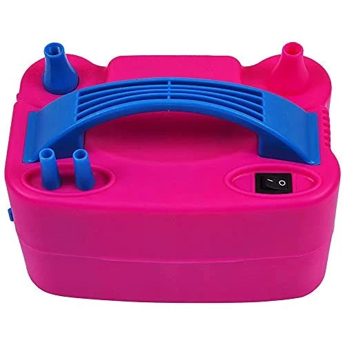 Dual nozzle balloon inflator