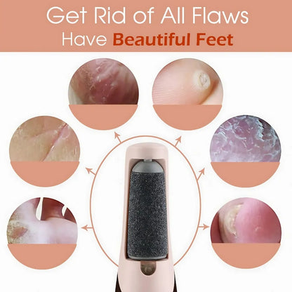 Electric callus remover tool