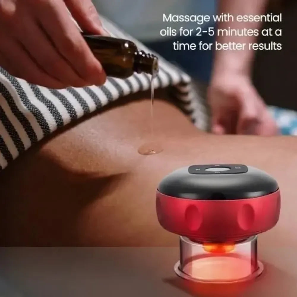 Electric cupping therapy machine