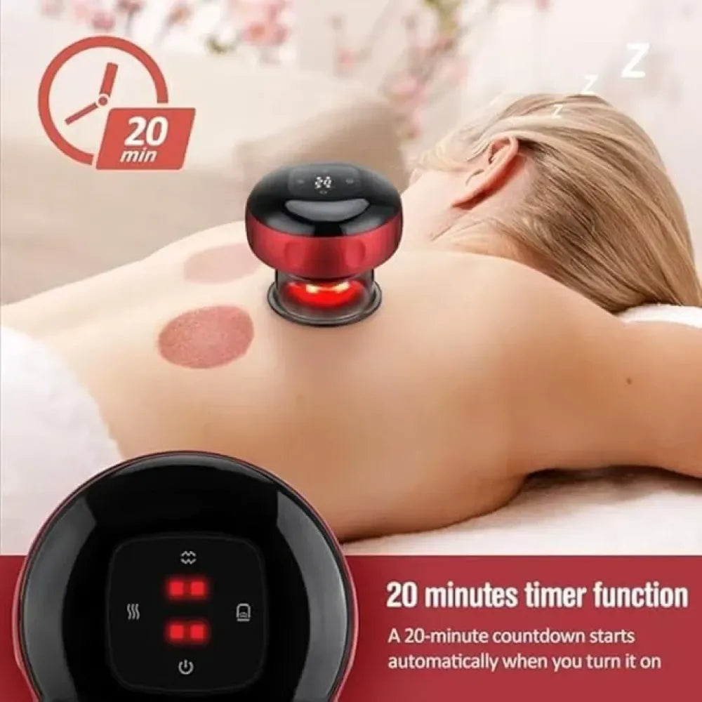 Electric cupping therapy machine