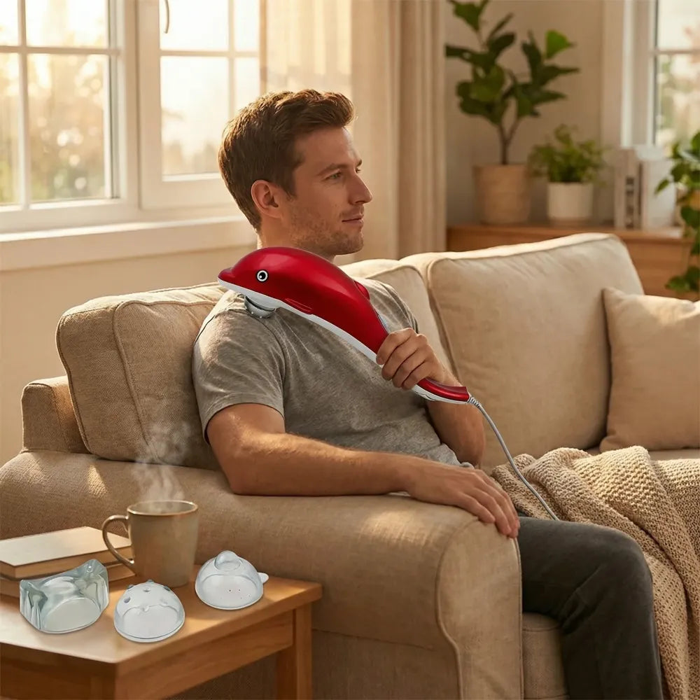 Electric dolphin pain relief massager - health care