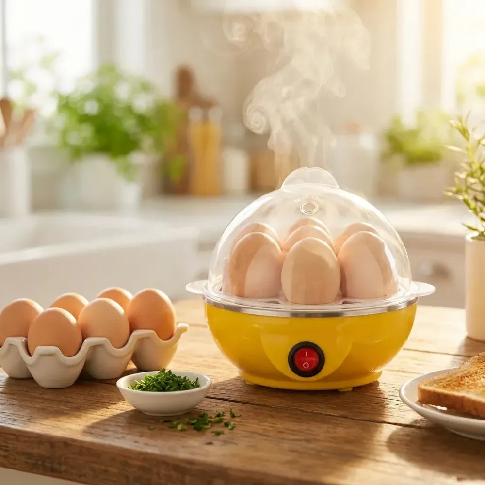 Electric egg boiler – 7 capacity - home & kitchen