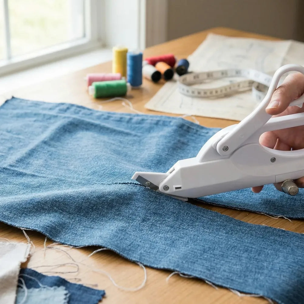 Electric fabric scissors