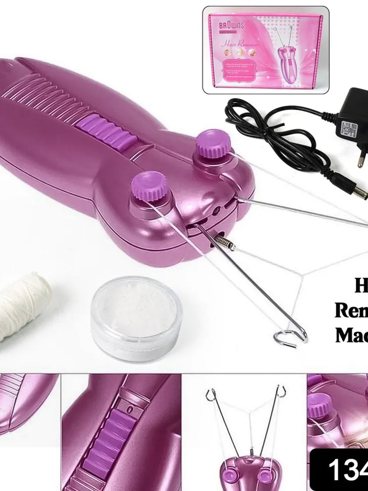 Electric Facial Hair Remover Machine (1 Set)
