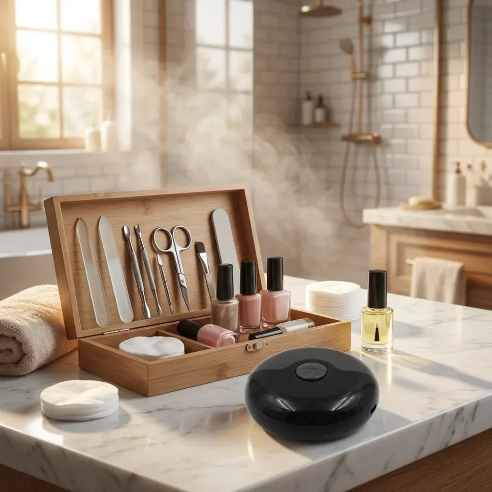 Electric nail clipper & file - health care