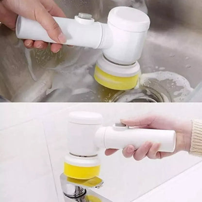 Electric spin scrubber 5-in-1 - home improvement