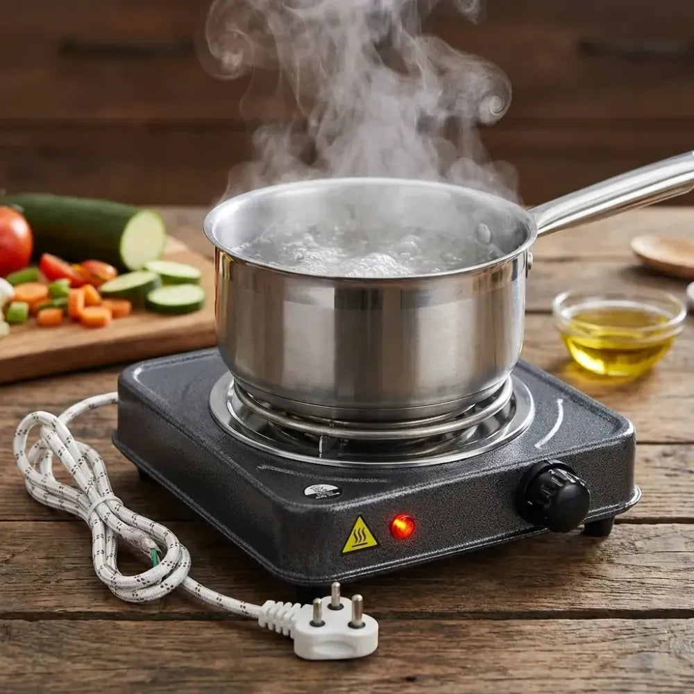 Electric stove 1000w coil hot plate | flameless cooking