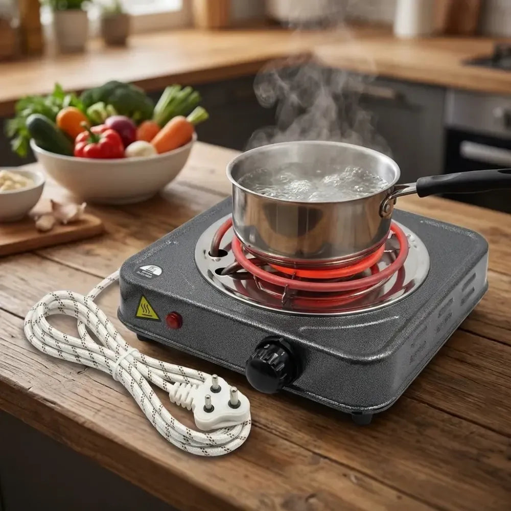 Electric stove 1000w coil hot plate | flameless cooking