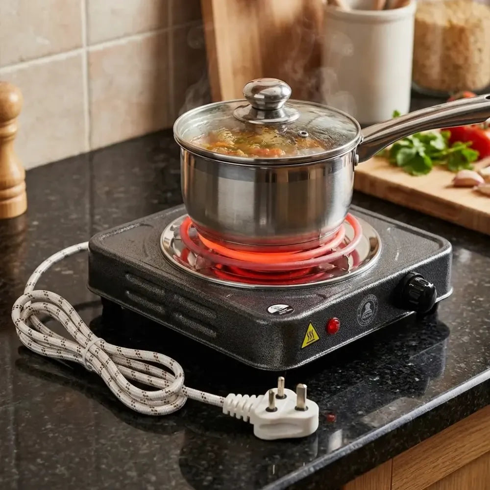 Electric stove 1000w coil hot plate | flameless cooking