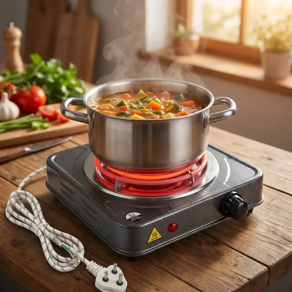 Electric stove 1000w coil hot plate | flameless cooking