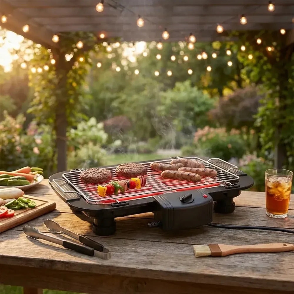 Electric tandoori bbq grill - home & kitchen