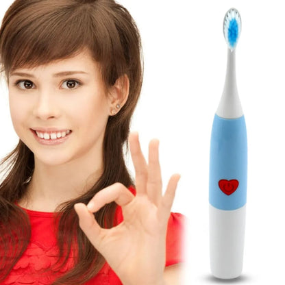 Electric toothbrushbattery operate for home travelling use(1 pc) - health care