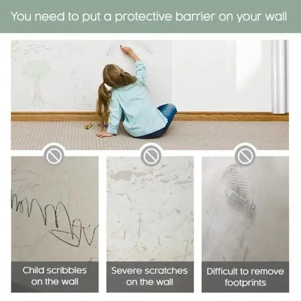 Electrostatic wall protection film (pack of 2)