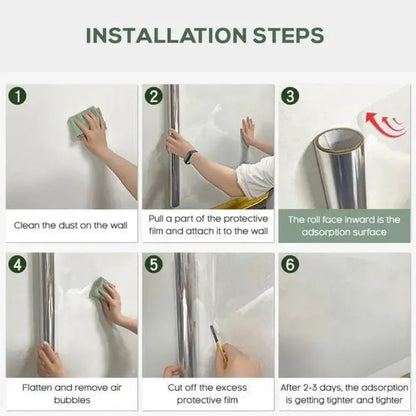 Electrostatic wall protection film (pack of 2)