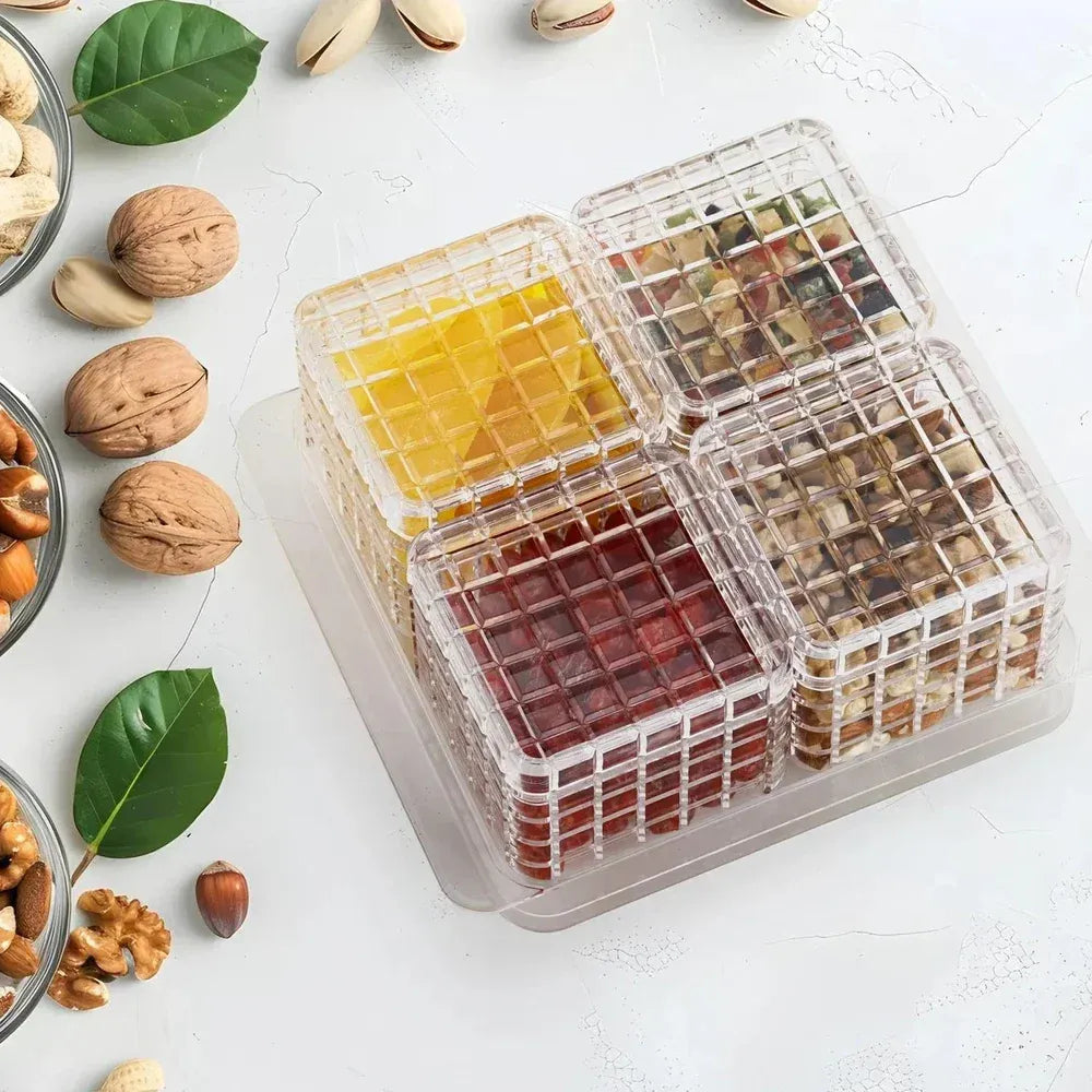 Elegant airtight dry fruit set - kitchen tool