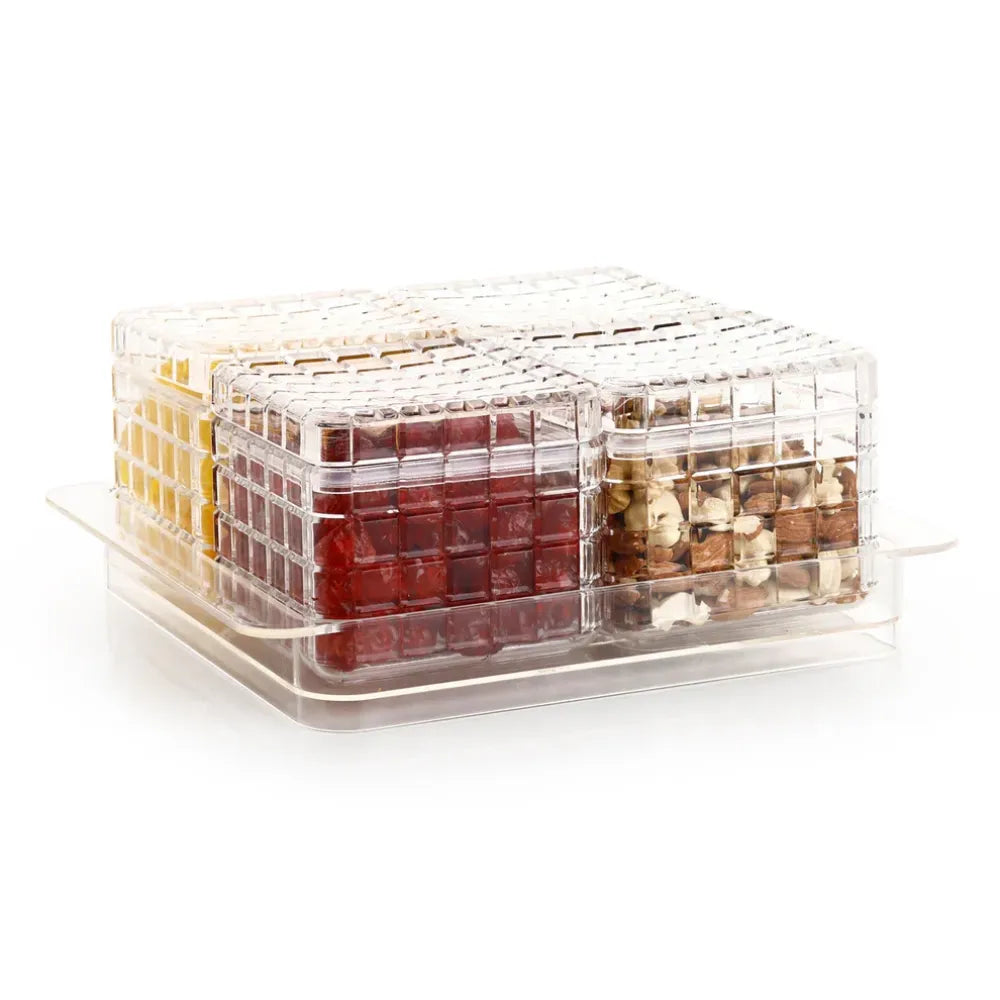Elegant airtight dry fruit set - kitchen tool